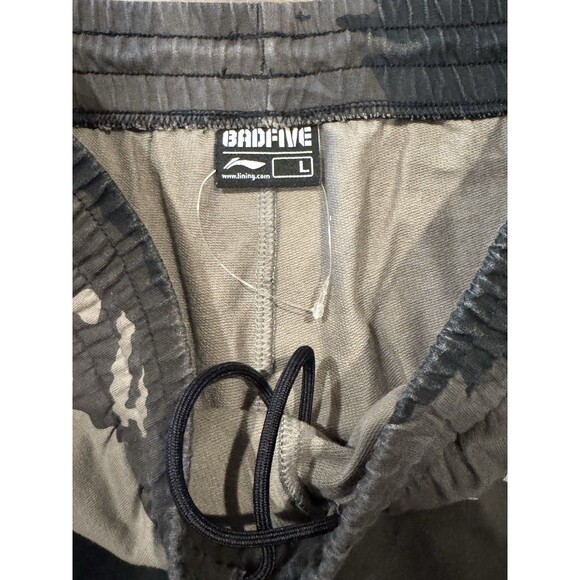 Li-Ning Badfive Camo Joggers Size L - Picture 6 of 8
